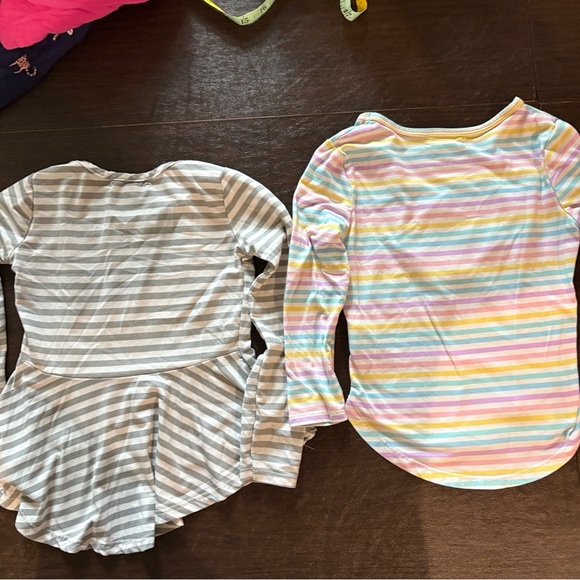 Cute Girls Sparkle Unicorn Bundle Long Sleeve Tops -2T - Picture 6 of 10